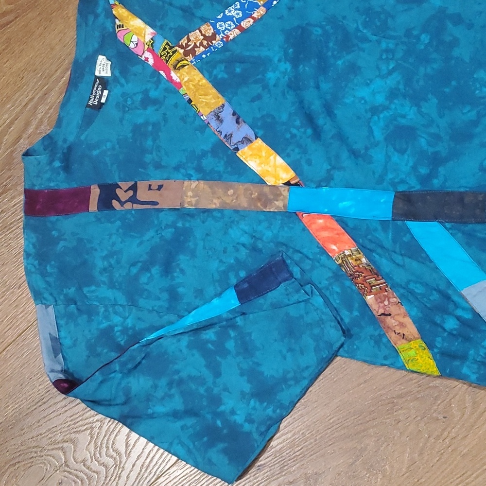 Nativewear Designs Patchwork Tunic. #5038 - image 2